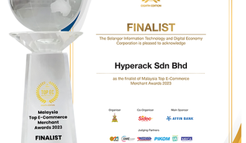 Finalist at the Malaysia E-Commerce Merchant Award 2023