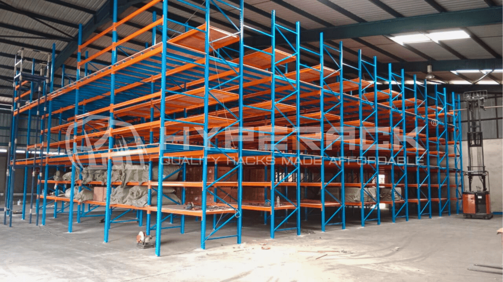 Pallet racking system project by Hyperack for New World Depot in Ipoh, Perak.