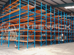 Pallet racking system project by Hyperack for New World Depot in Ipoh, Perak.