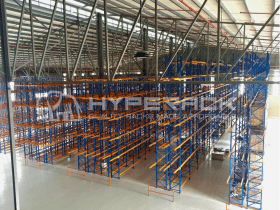 Double Deep Racking System hyperack project