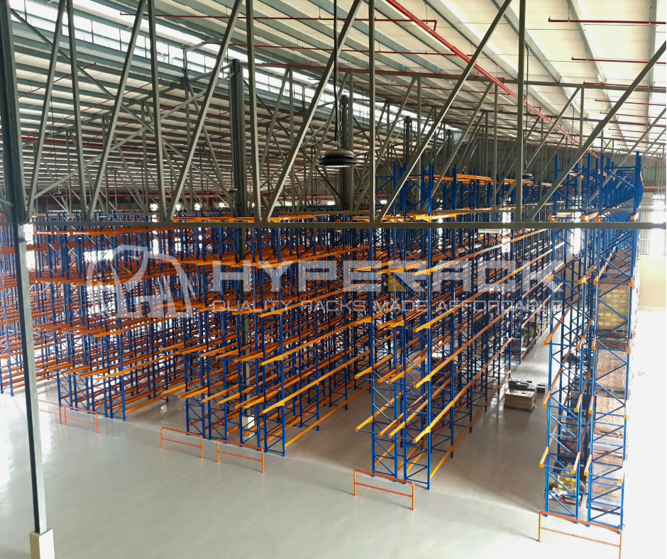 Double Deep Racking System hyperack project