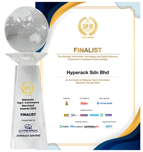 Top ecommerce award hyperack