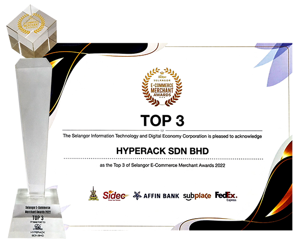 top 3 award Hyperack