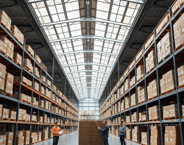Occupancy rate - full warehouse
