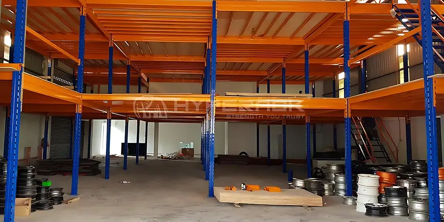 superblock platform 2 level front view