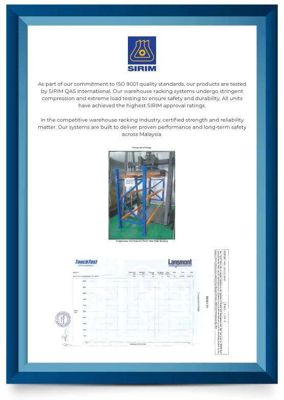 SIRIM QAS HD Compression Test