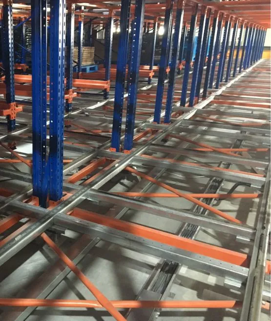 Hyperack ASRS Four-Way Shuttle - track