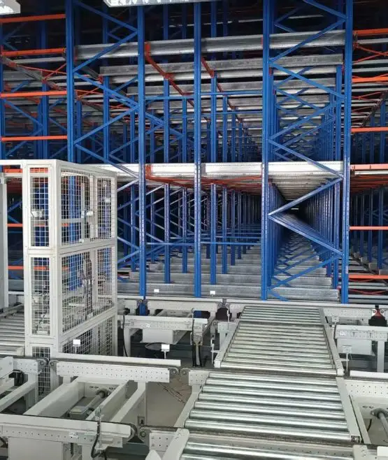 Hyperack ASRS Four-Way Shuttle - racks