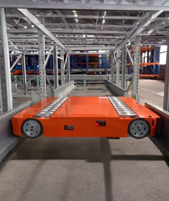 Hyperack ASRS Four-Way Shuttle - shuttle close