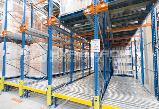 Gravity Flow Pallet Racking System