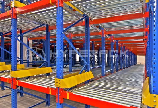 Gravity Flow Pallet Racking System
