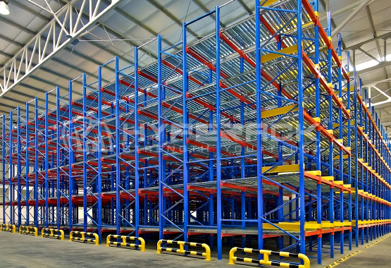 Gravity Flow Pallet Racking System