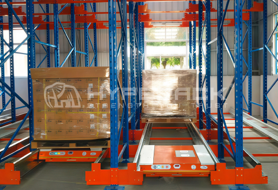 Two-Way Shuttle Pallet Racking System