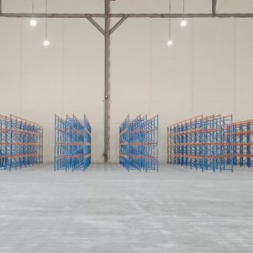 Maximize your warehouse space with efficient pallet racking systems.